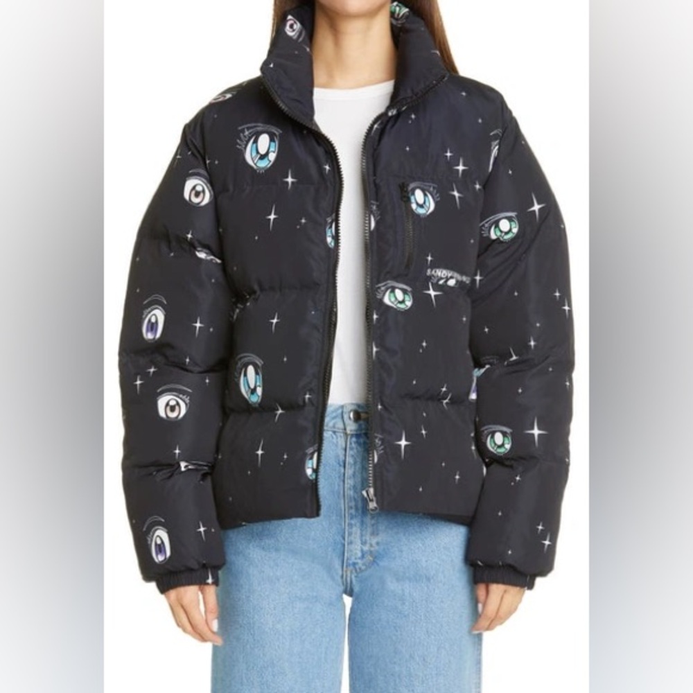 Sandy Liang Luna Eyes Puffer